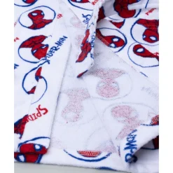 Albornoz niño Spiderman en rizo suave*Prenatal Discount