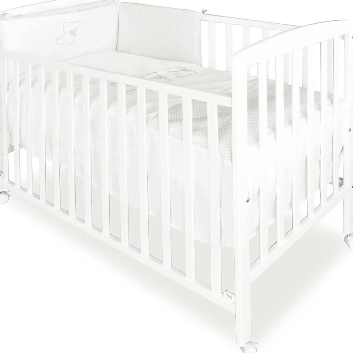 - Cuna Madera de Haya - Blanco*ASALVO Outlet
