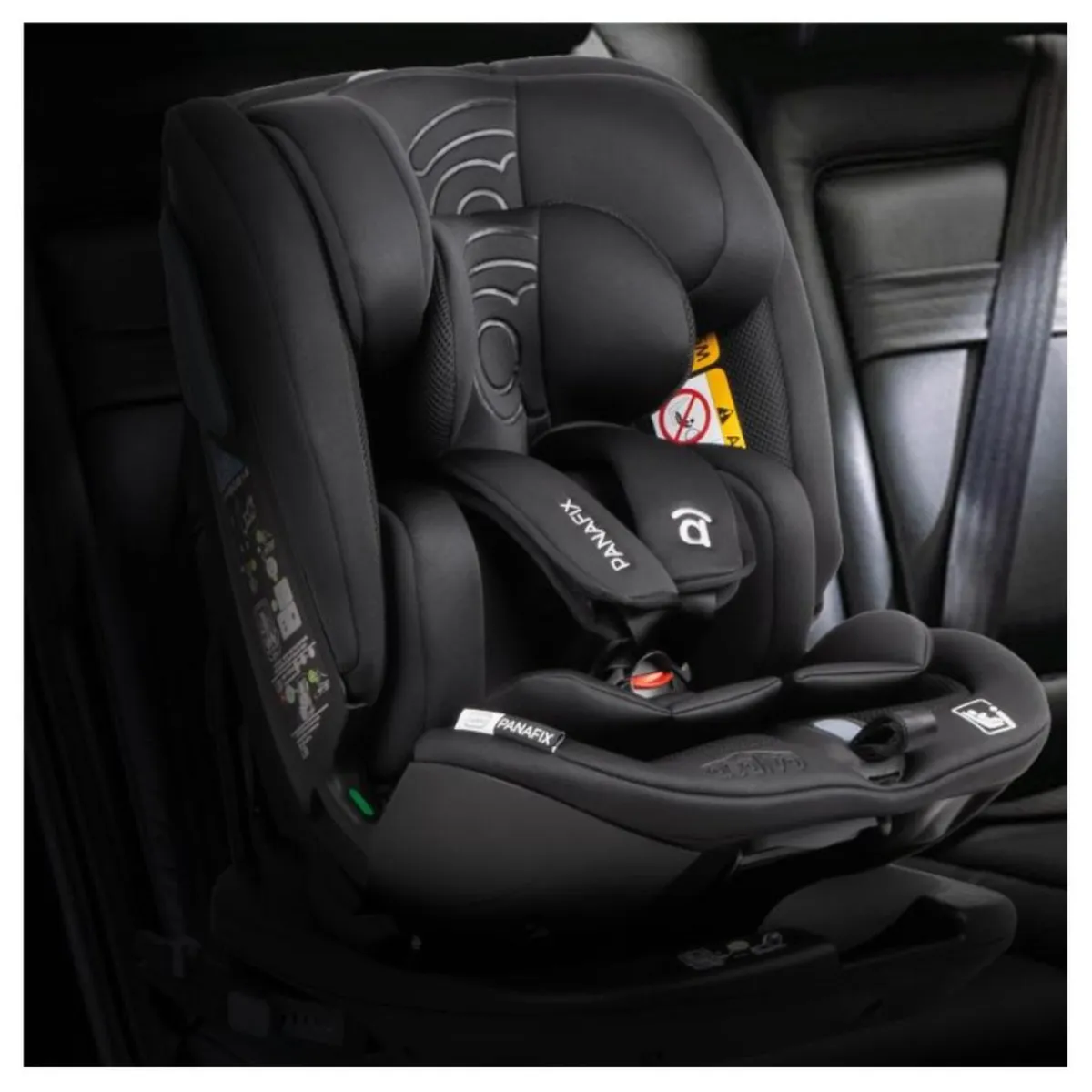 - Silla de auto Panafix Negra 40-150 cm*ASALVO Outlet