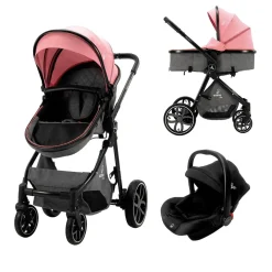 Clearance - Trío convertible Sidney 2 Rosa Trío Y Accesorios·Trío Y Dúo