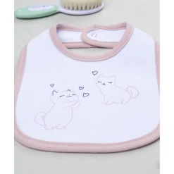 Babero niña con gatitos*Prenatal Best