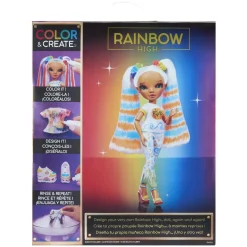 Clearance BABY born - Muñeca de moda Color & Create con ojos verdes y accesorios extra Muñecas