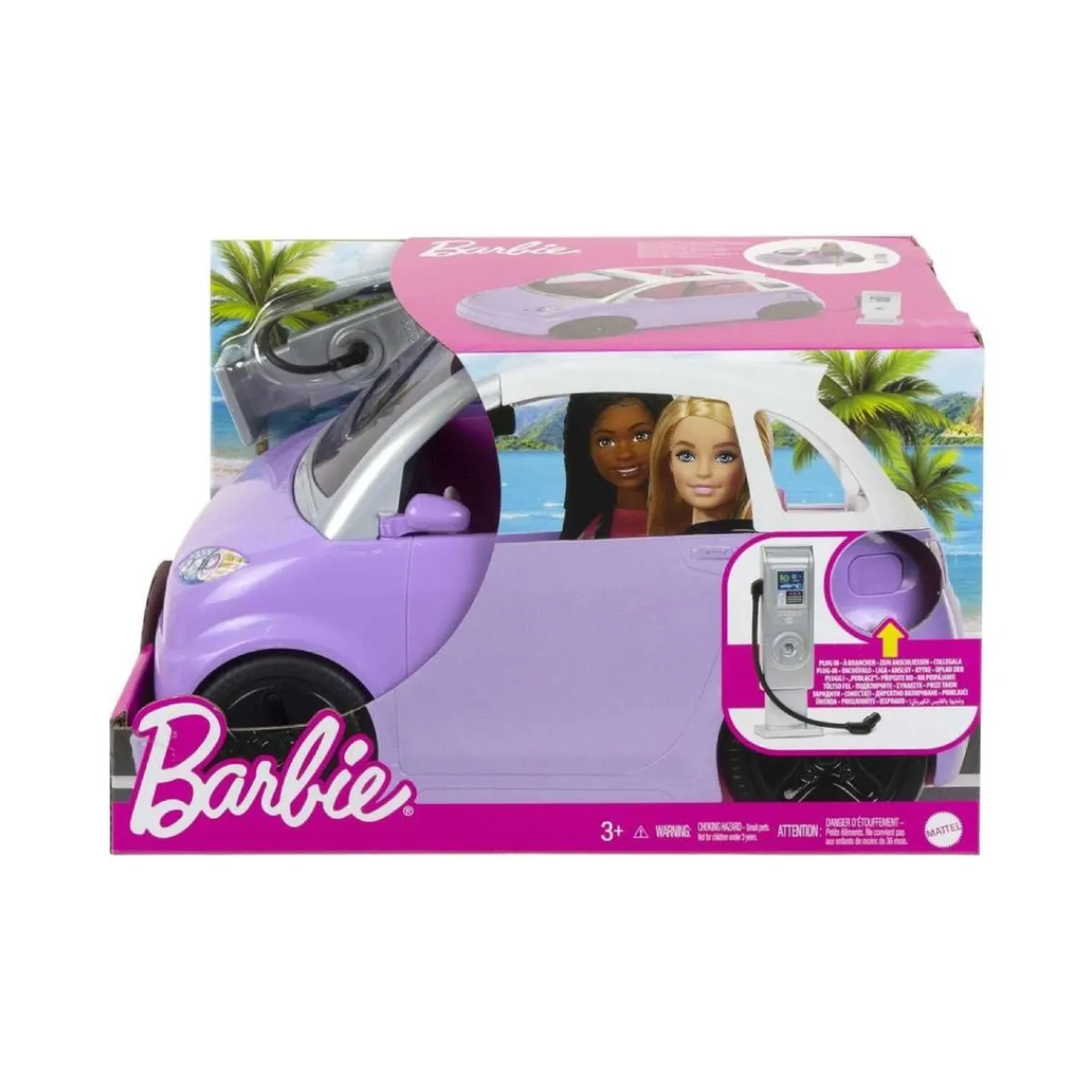 Hot Barbie - Coche eléctrico Muñecas