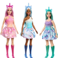 New Barbie - Muñeca Barbie unicornio (varios modelos) ㅤ Muñecas