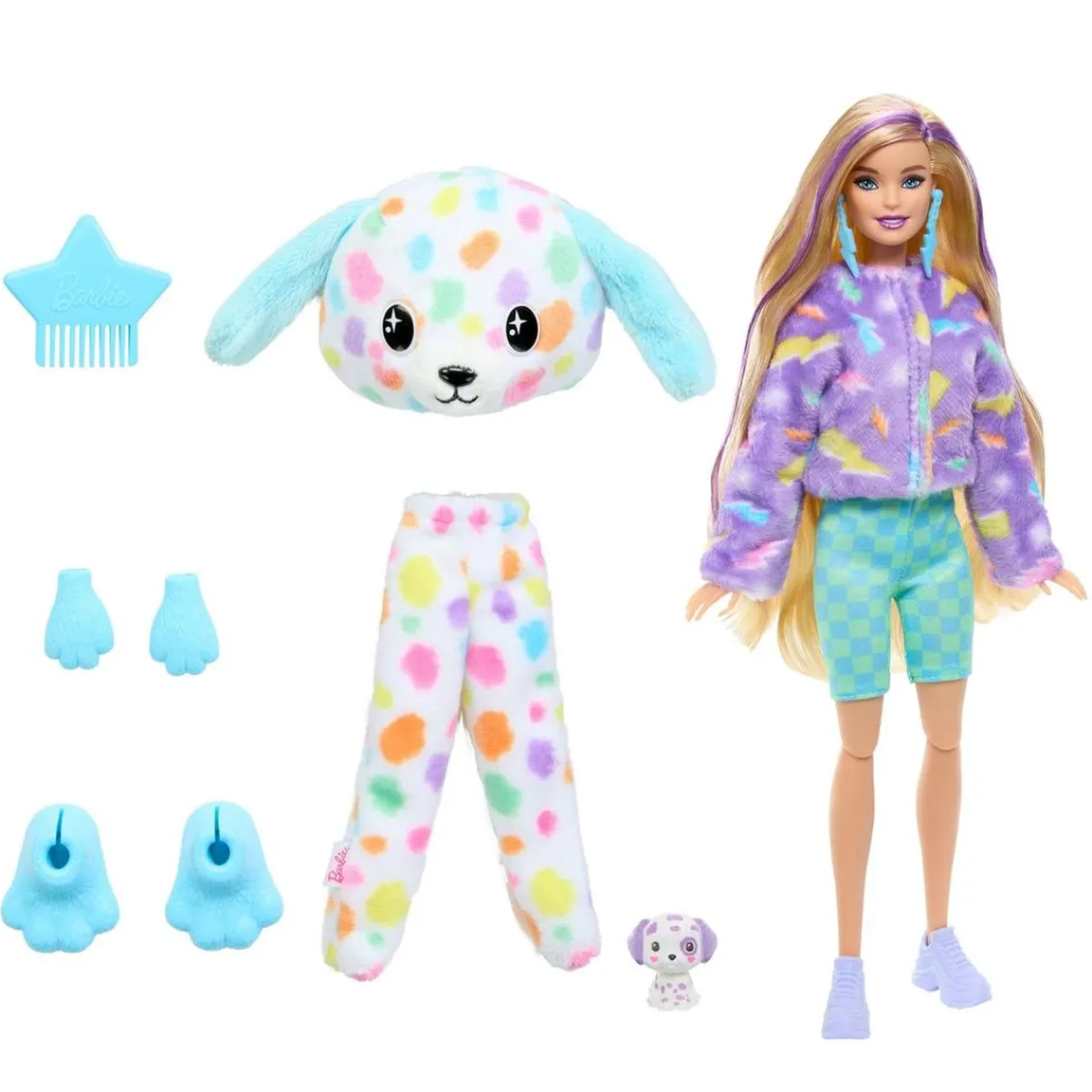 Barbie - Muñeca cutie reveal perro dálmata sueños - (Varios modelos)*MATTEL New