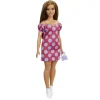Online - Muñeca Fashionista Curvy Vitiligo - Vestido de lunares Muñecas