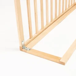 Sale Barrera de cama de Madera Natural Seguridad·Antigolpes Y Reductores
