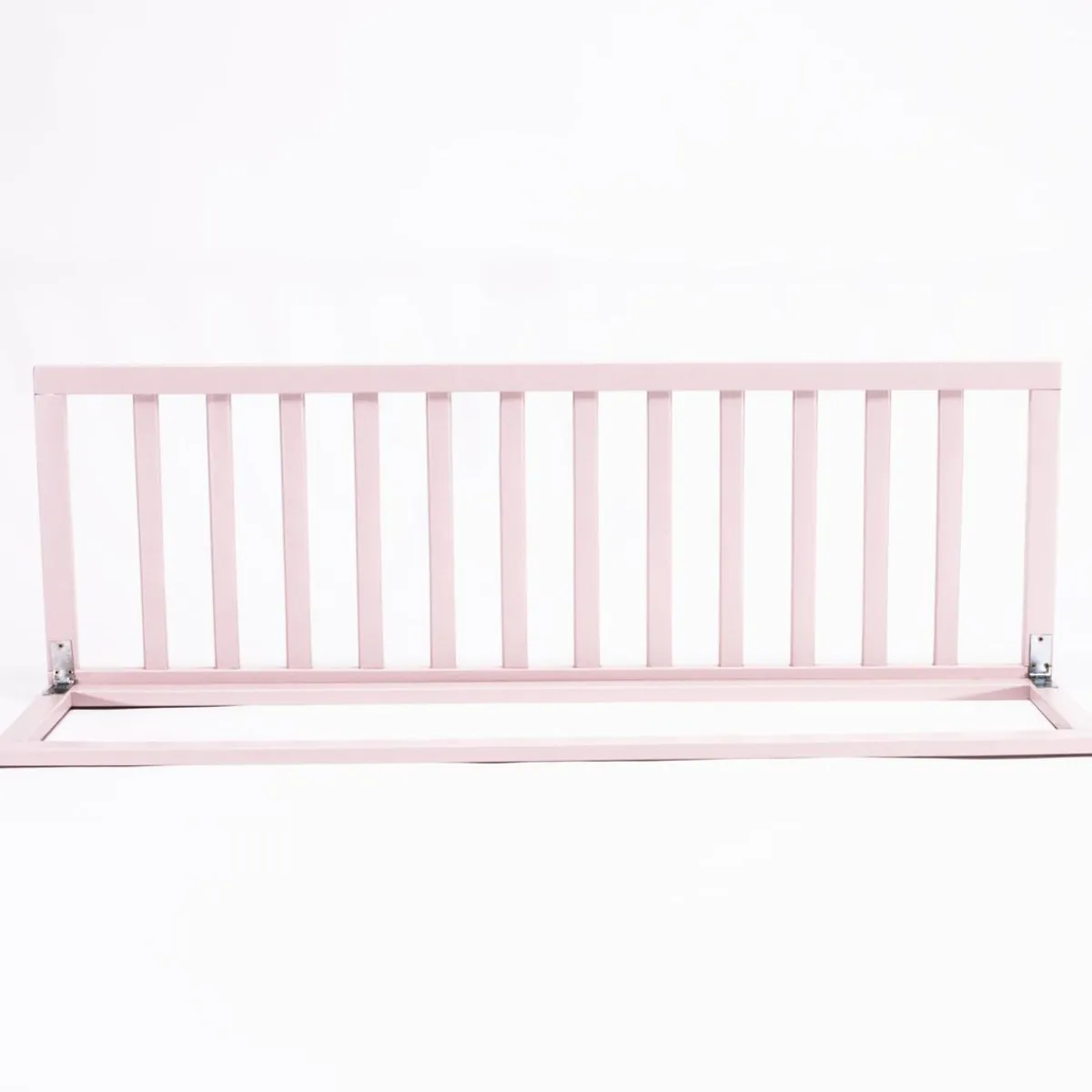 Outlet Barrera de cama de Madera Natural Rosa Seguridad·Antigolpes Y Reductores