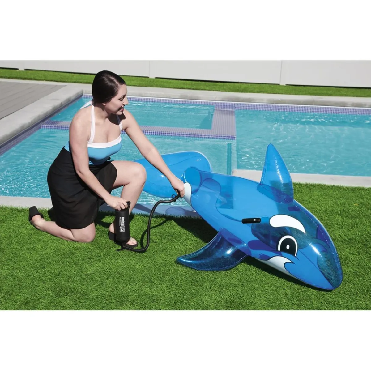 Bestway - Ballena azul con asas*BEST WAY Outlet