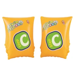 New Bestway - Manguitos Hinchables Infantiles tipo C Amarillo Bestway|Piscinas
