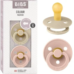 Outlet - Pack 2 chupetes Colour 0-6 meses - Vanilla/Blush Biberones Y Chupetes·Chupetes