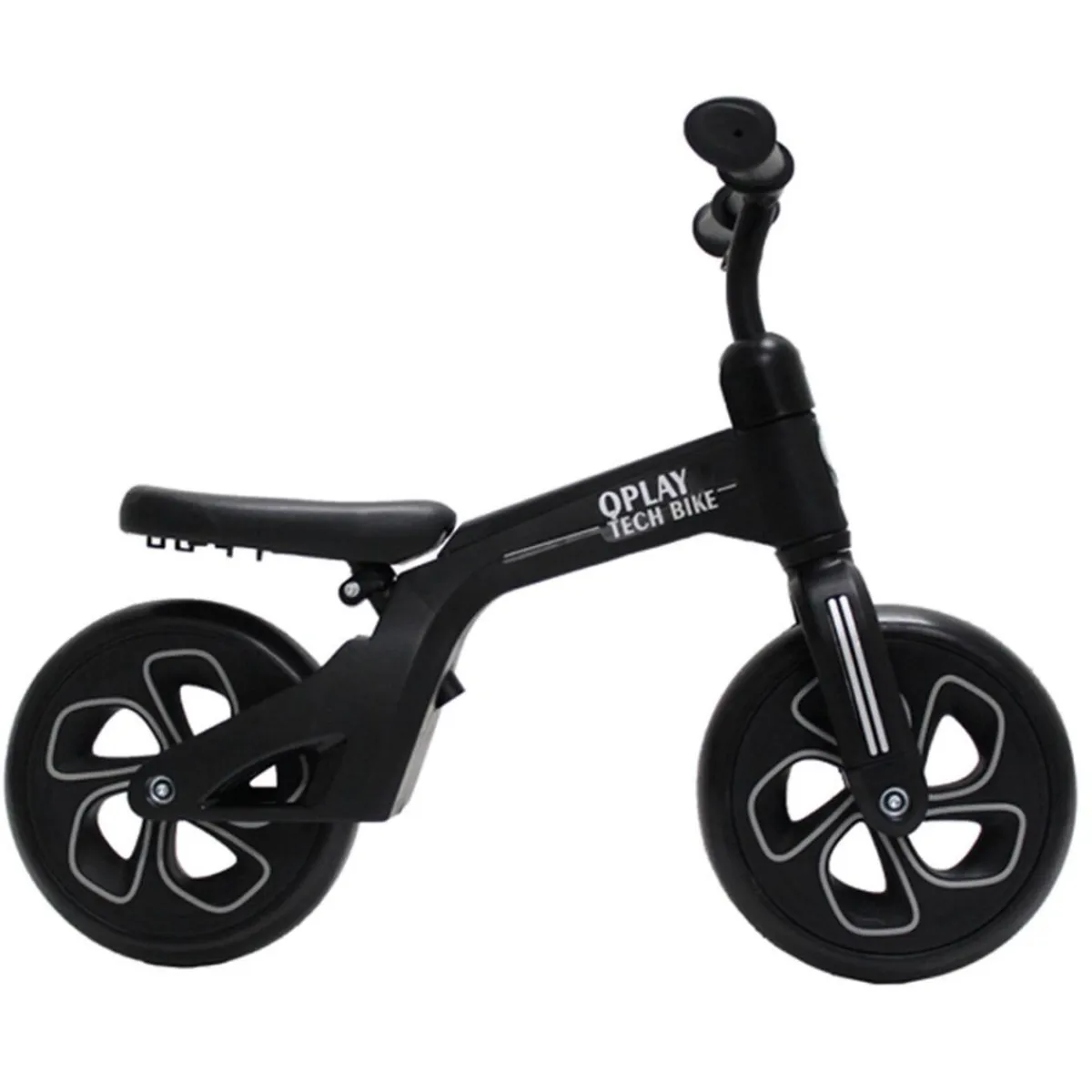 Bicicleta sin pedales Tech Balance Negra*QPLAY