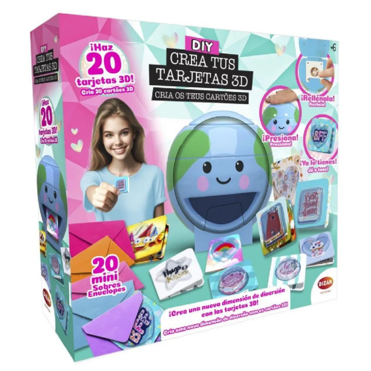 - Crea tus tarjetas en 3D*BIZAK New