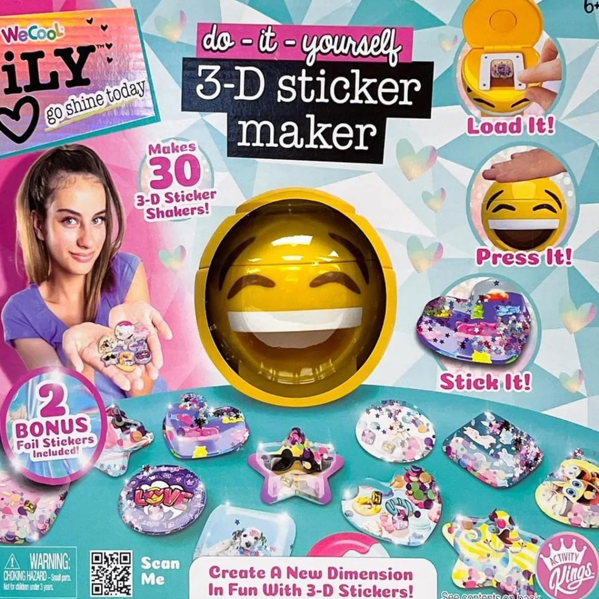 New - Máquina creativa para pegatinas 3D con fondos y gemas ㅤ Arte Y Manualidades