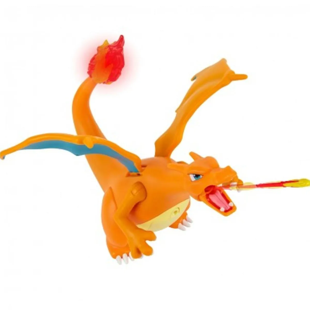 Outlet - Pokemon - Set electrónico Charizard vs Pikachu con luces, sonidos y movimientos únicos ㅤ Figuras De Acción