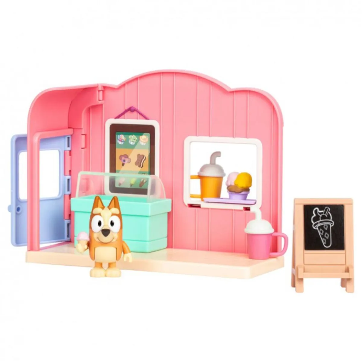 - Mini playset Heladería Coleccionables Y Mini Mundos