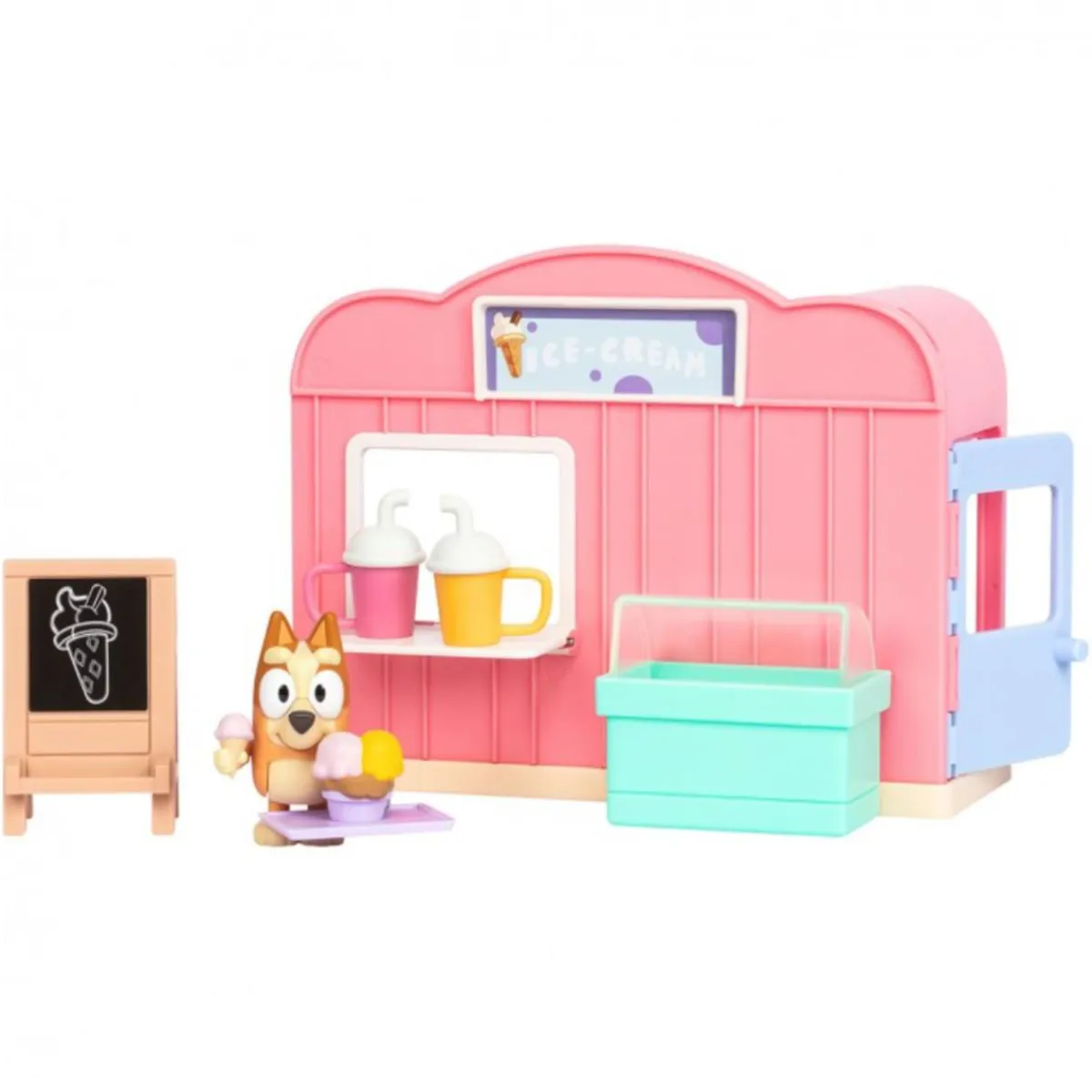 - Mini playset Heladería Coleccionables Y Mini Mundos