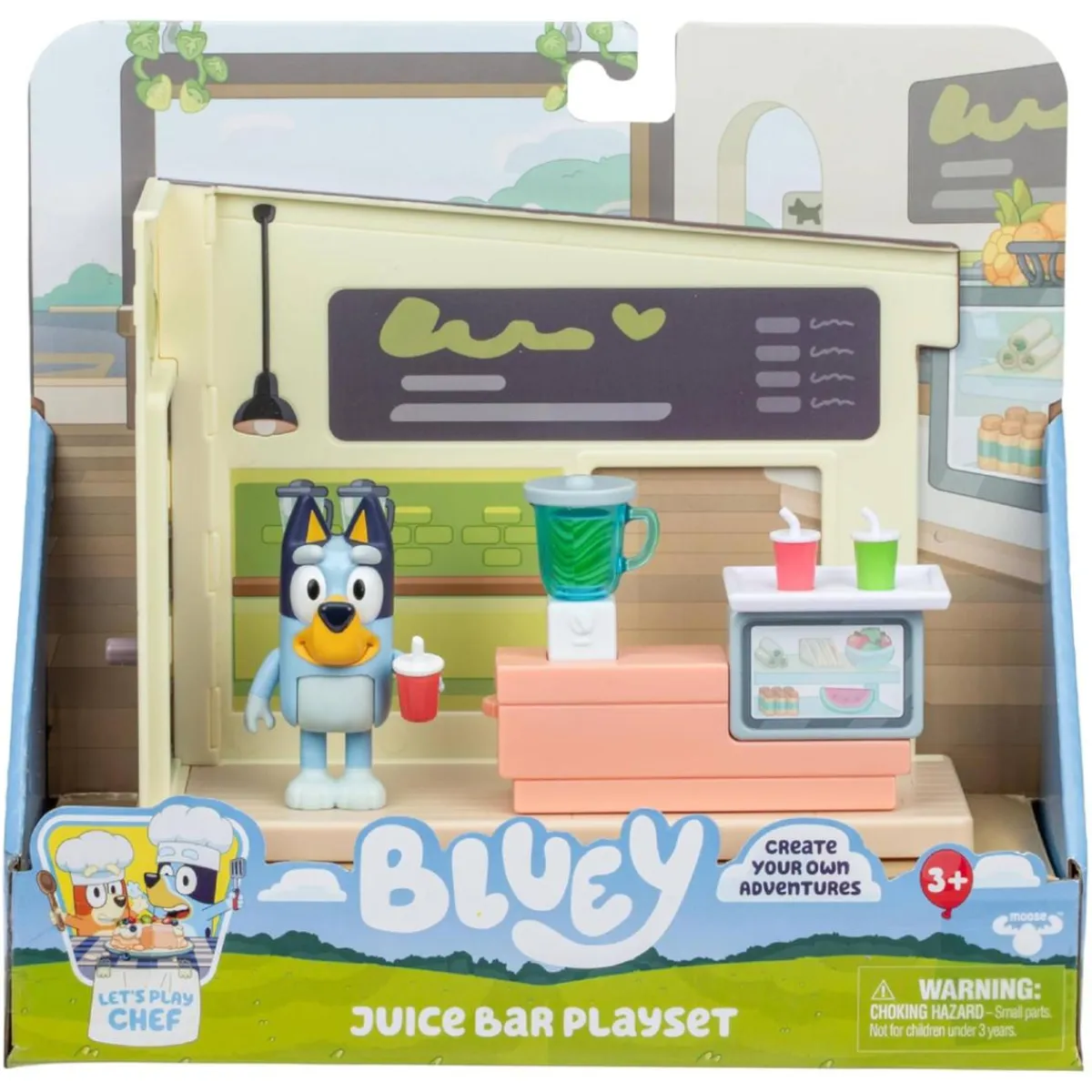 Outlet - Mini Playset tienda de Zumos Coleccionables Y Mini Mundos