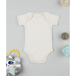 Body de bebé beige con flores estampadas*Prenatal Hot