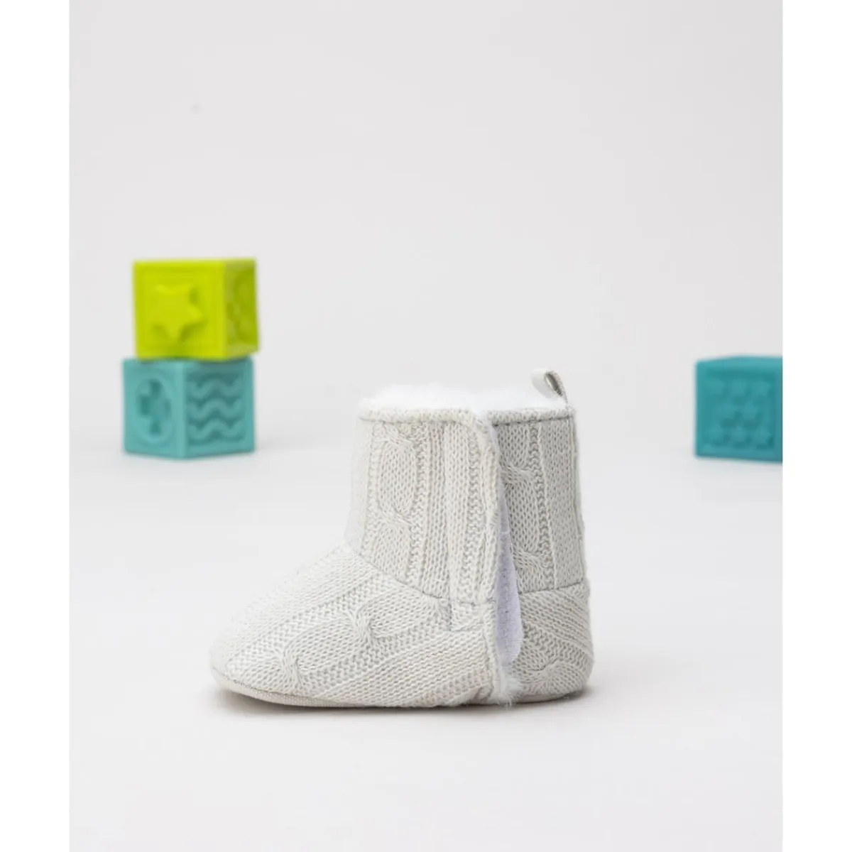 Botitas tricot beige de niña*Prenatal Best