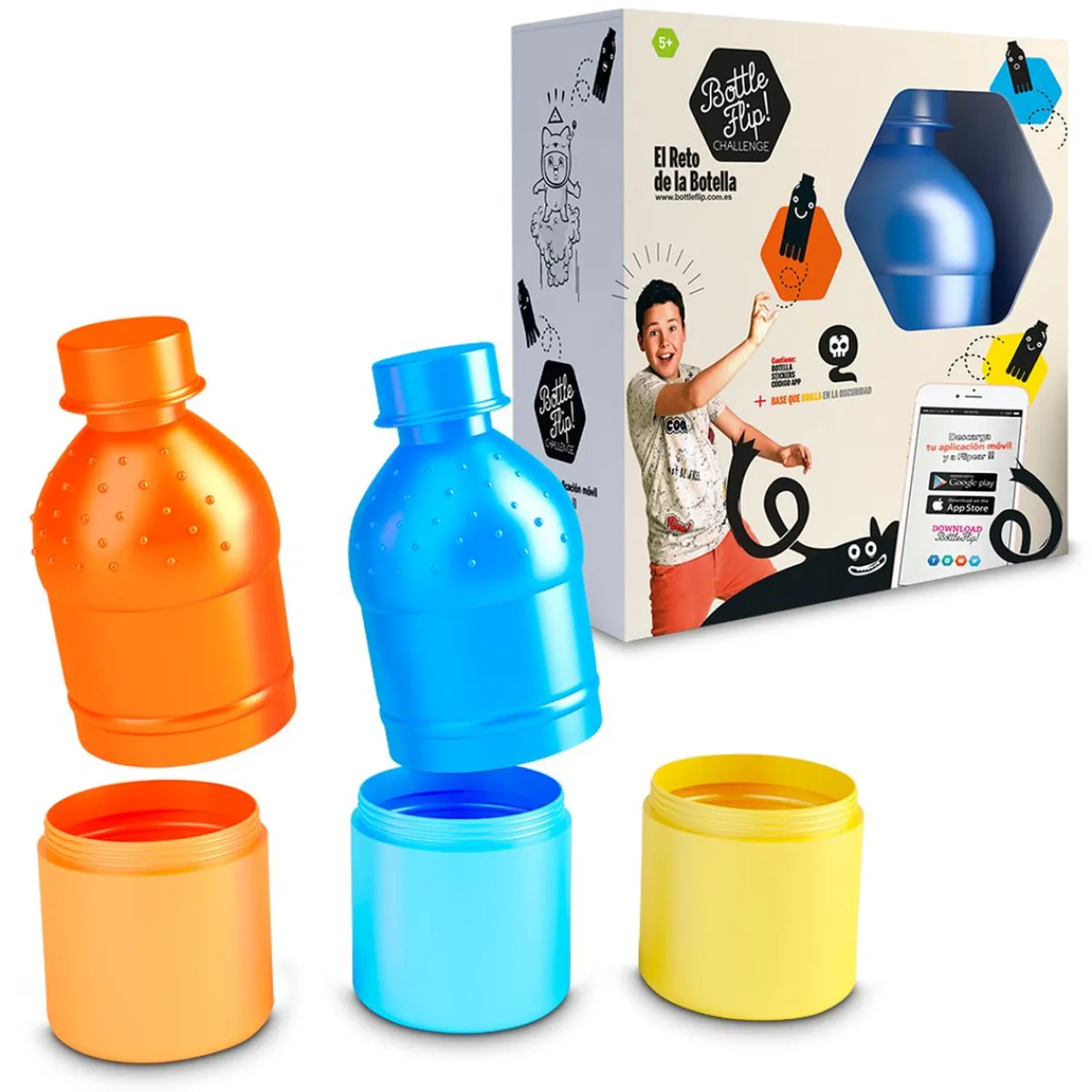 Best Bottle Flip Challenge (varios colores) Coleccionables Y Mini Mundos