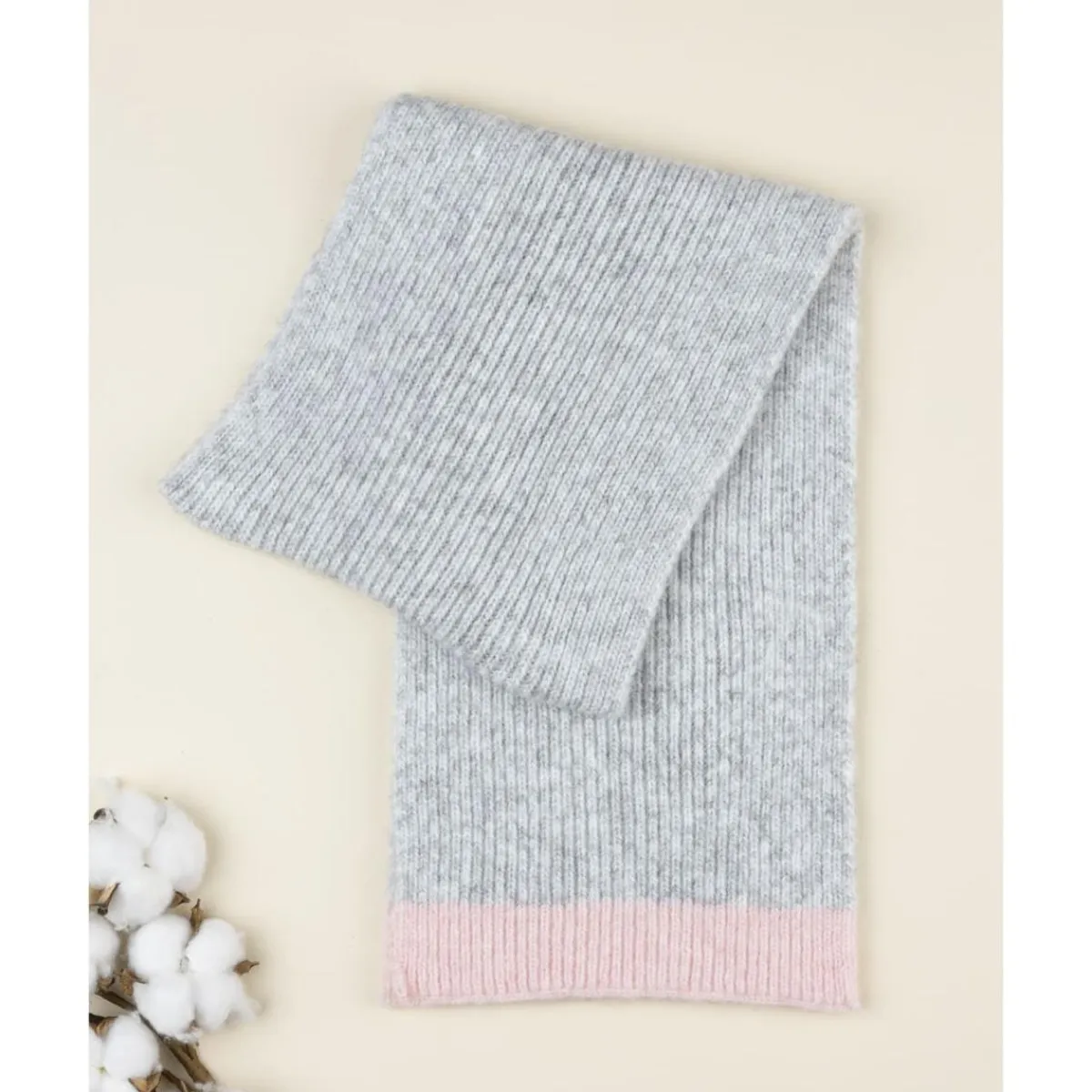 Bufanda niña gris Minnie*Prenatal Hot