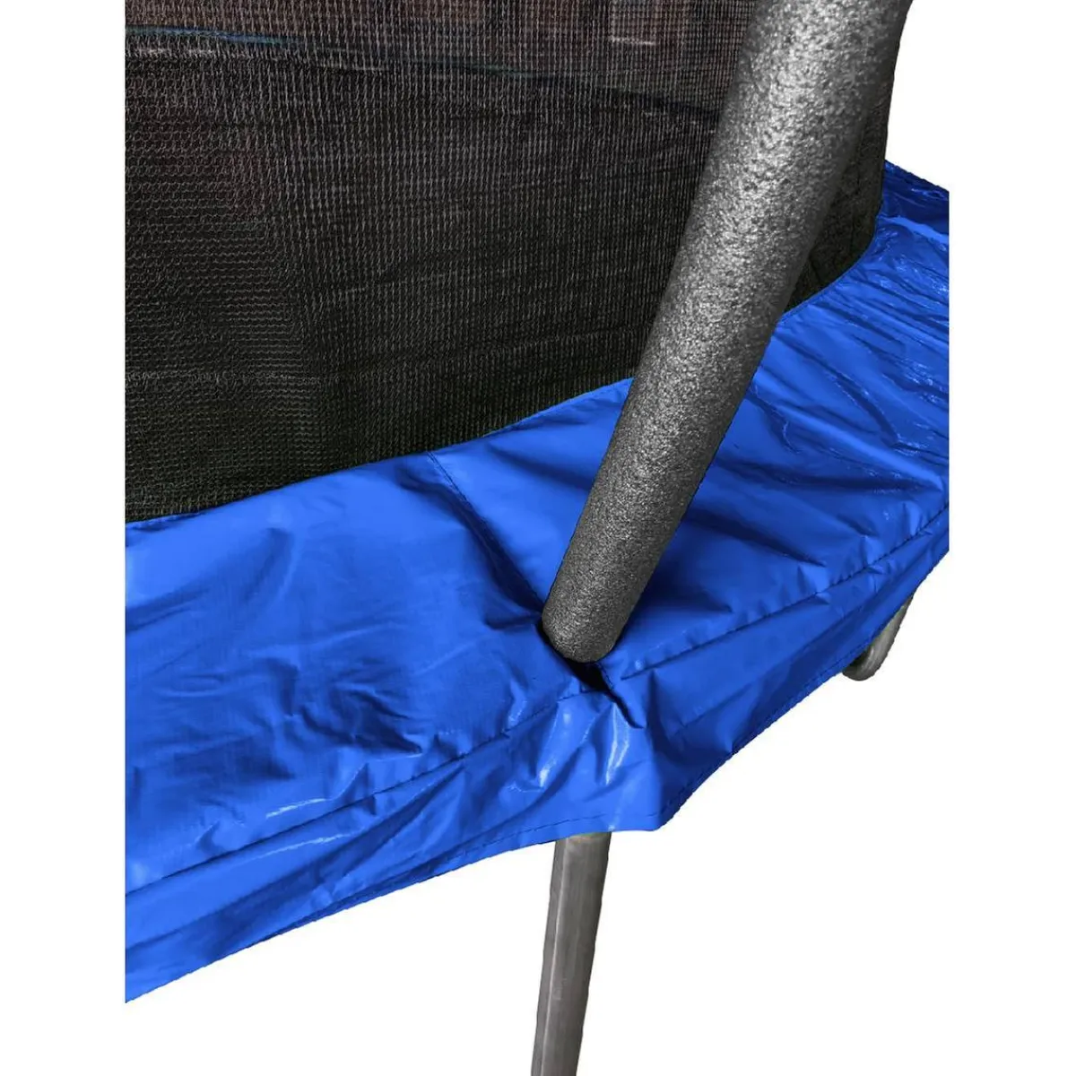 Cama elástica exterior de 427 cm con red, escalera y refuerzo de protección*SOULET Outlet