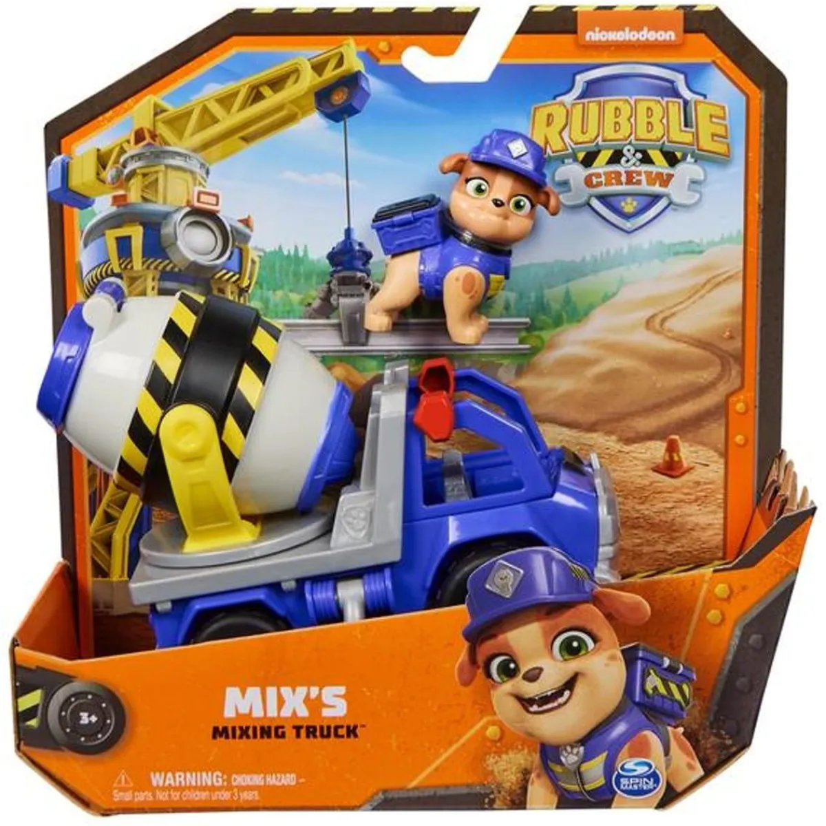 Camión hormigonera de construcción Mix Ruben ㅤ*SPIN MASTER