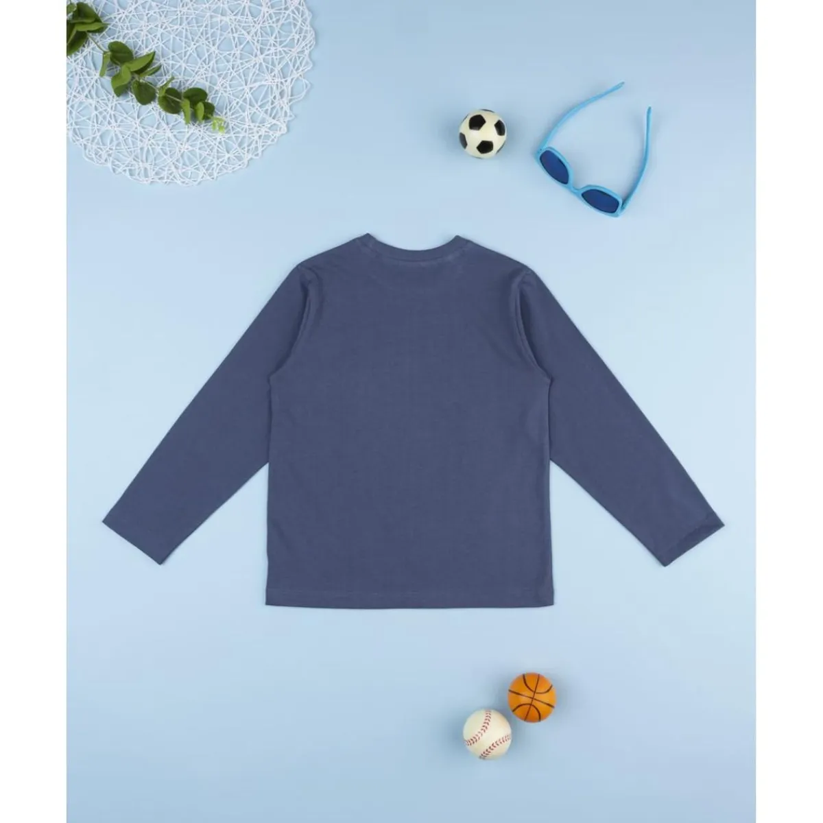 Hot Camiseta azul estampada para niño Niño·Niño 2-10 Años|Niño 2-10 Años·Camisas Y Camisetas