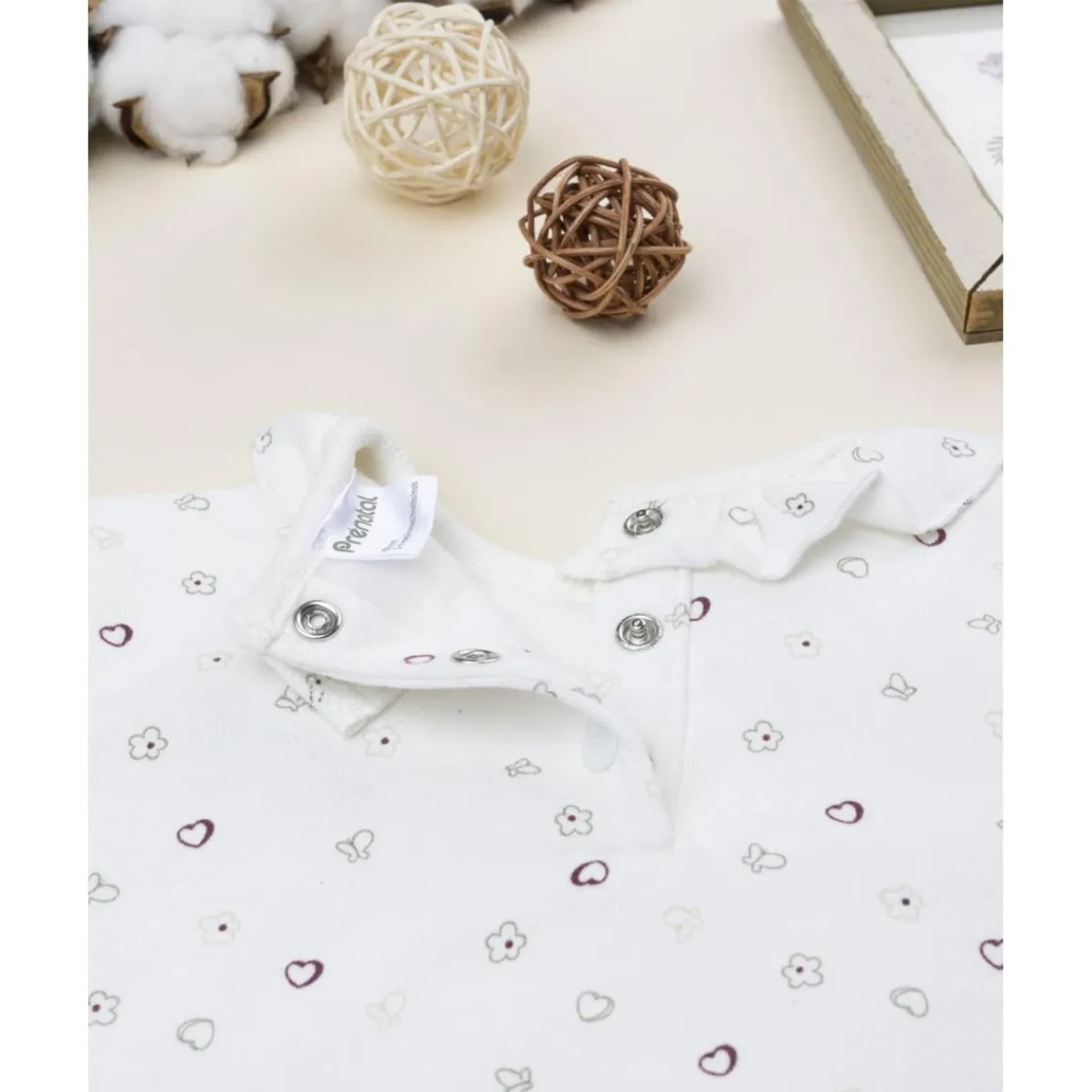 Outlet Camiseta blanca de niña con corazones y volantes Recién Nacido·Ropa Y Accesorios|Ropa Y Accesorios·Punto
