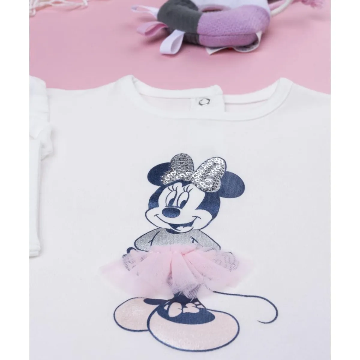 Camiseta niña Minnie frill Niña·Bebé Niña 3-36 Meses|Bebé Niña 3-36 Meses·Camisas Y Camisetas