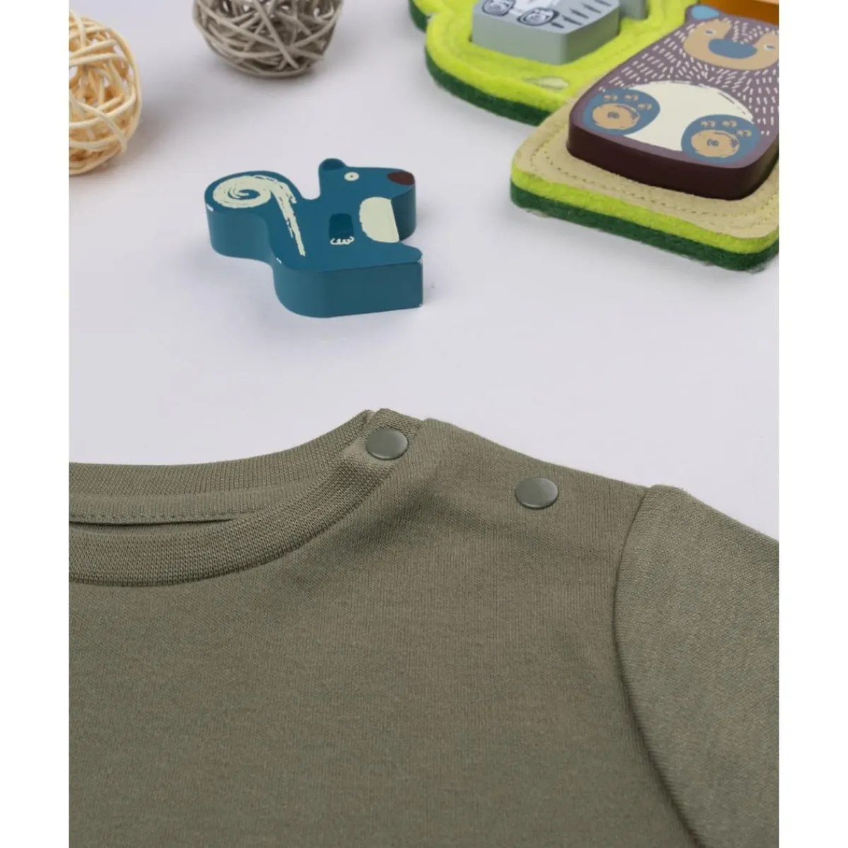 Discount Camiseta verde básica para niño Niño·Bebé Niño 3-36 Meses|Bebé Niño 3-36 Meses·Camisas Y Camisetas