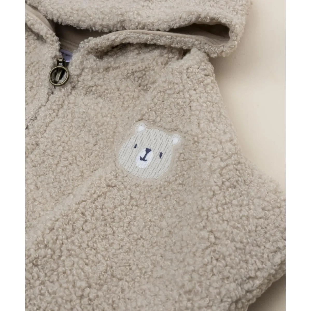 Discount Cardigan bebé beige con capucha efecto peluche Niño·Bebé Niño 3-36 Meses|Bebé Niño 3-36 Meses·Jerséis Y Cardigans