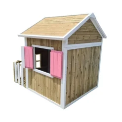 Casita infantil Olden de madera Rosa*MASGAMES Clearance