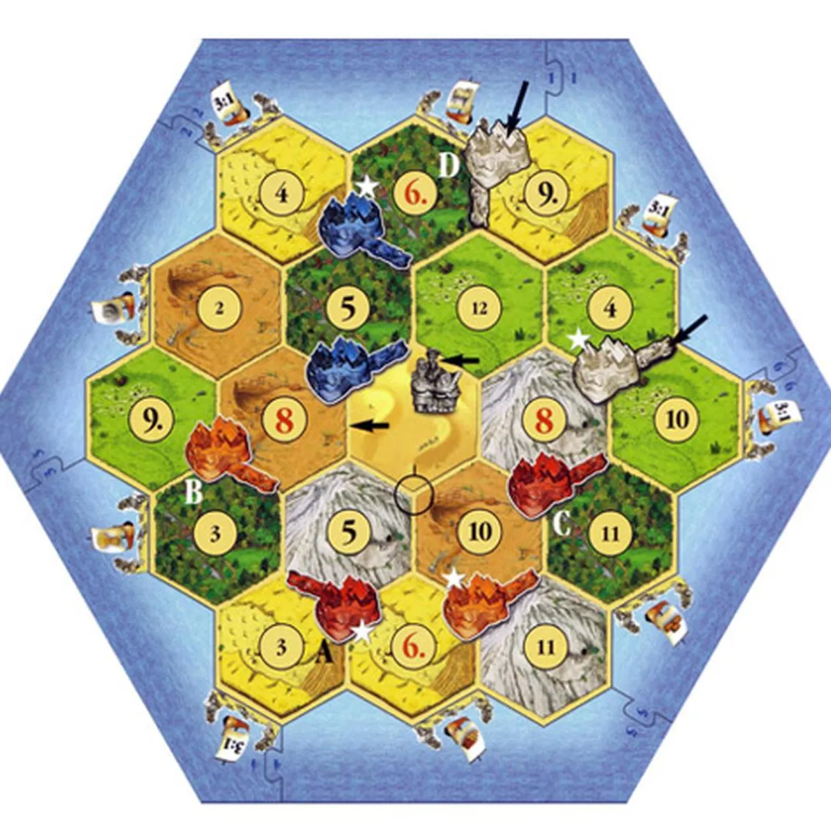 Hot Catan Friki Zone|Juegos Y Puzzles