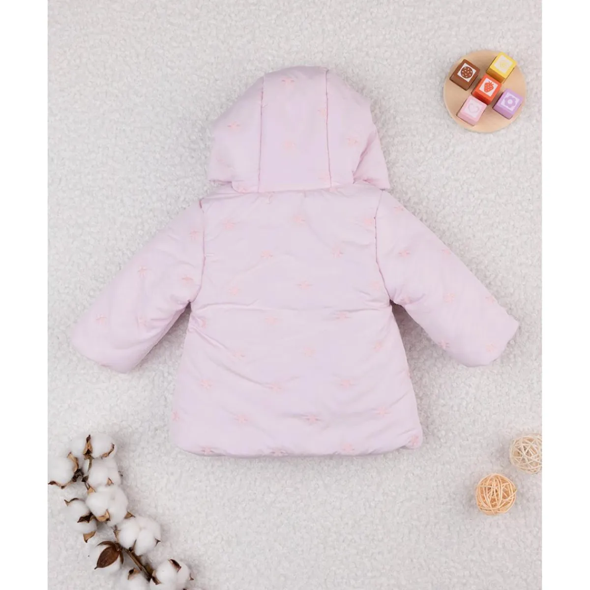 Online Chaqueta con capucha niña rosa Primeras Salidas·Abrigos Y Plumíferos|Recién Nacido·Primeras Salidas