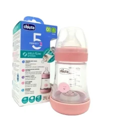Hot - Biberón rosa de fluido lento 150 ml Perfect5 Biberones Y Chupetes·Biberones
