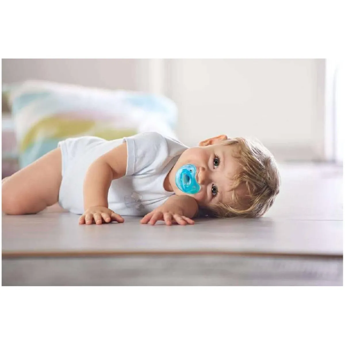 - Chupete PhysioForma Soft Silicona rosa/morado*CHICCO Online
