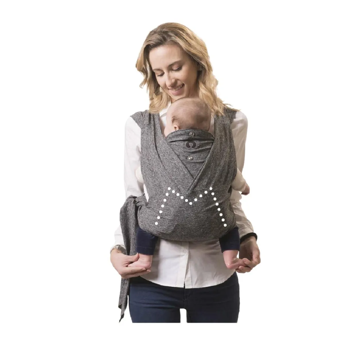 Chicco - Fular portabebés ComfyFit Evolution gris*BOPPY Outlet