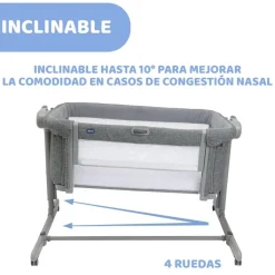 - Minicuna Next2Me Magic Evo Dark Grey*CHICCO Discount