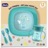 Hot - Set de alimentación 12M - Azul Preparación Comida Y Accesorios·Platos Y Cubiertos Infantiles