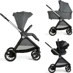 Online - Trio Bellagio Flexi Kory Plus Black Satin Trío Y Accesorios·Trío Y Dúo