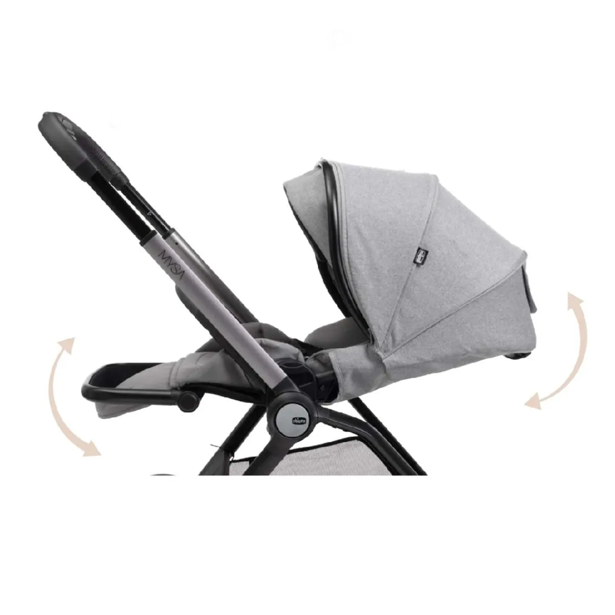 Hot - Trio Mysa Gran Comfort y First Seat Recline Lunar Rock Trío Y Accesorios·Trío Y Dúo