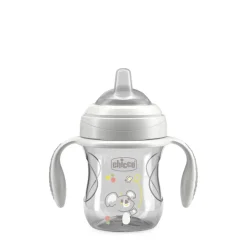 - Vaso de Transición 4M+ 200ml - Gris*CHICCO Best