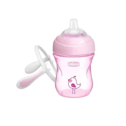- Vaso de transición rosa*CHICCO