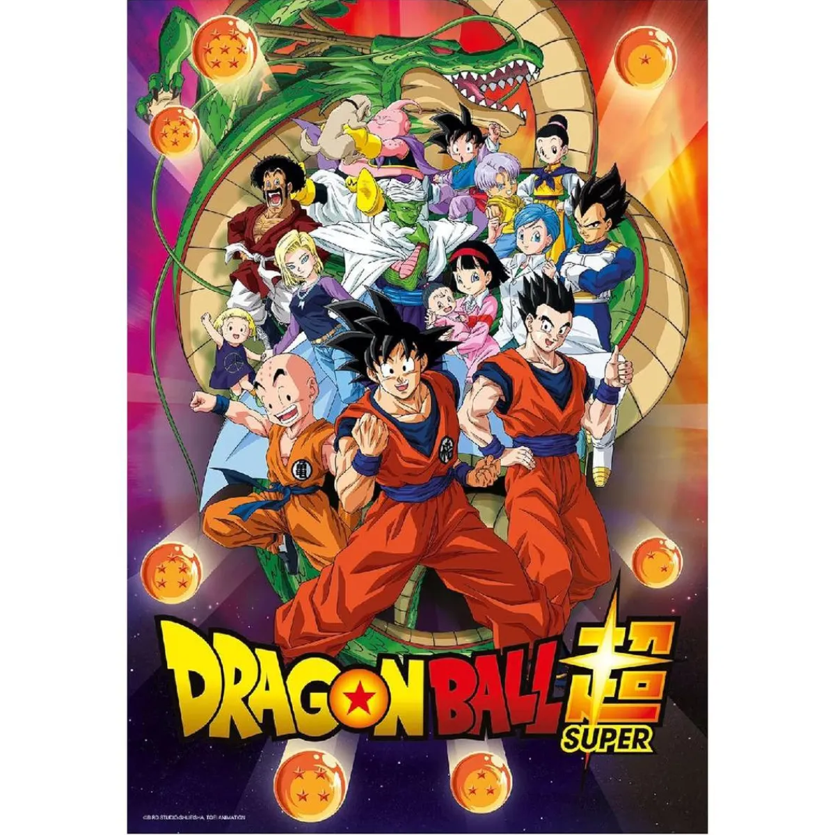 New - Puzzle 1000 piezas - Dragon Ball Super Juegos Y Puzzles