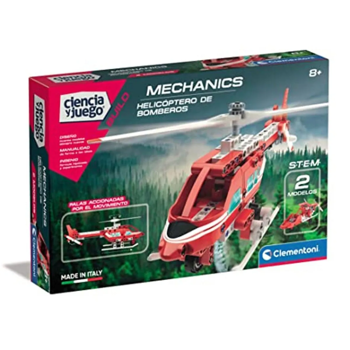 Clearance - Set de construcción Mechanics Lab Helicóptero de Bomberos ㅤ Steam
