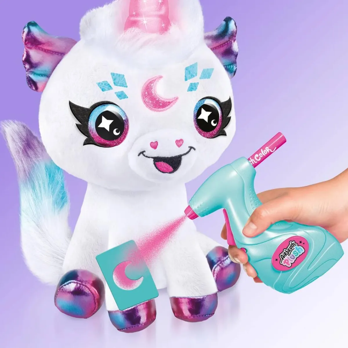 Colorea tu unicornio mágico con cuerno luminoso Arte Y Manualidades