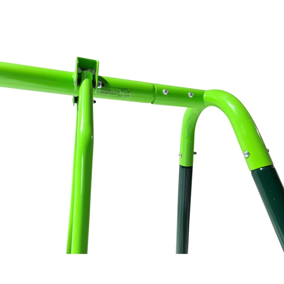 Columpio metálico triple Gingo + asiento bebé*MASGAMES Clearance