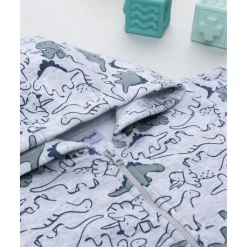 Conjunto jogging de niño gris con estampado Dino*Prenatal Hot